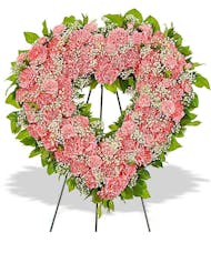Traditional Carnation Heart