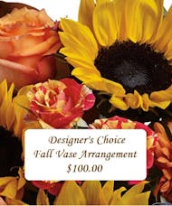 Designer's Choice Fall Vase