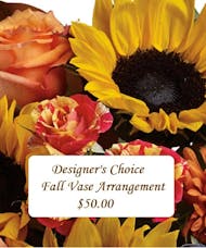 Designer's Choice Fall Vase