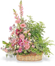Traditional Floral and Plant Basket