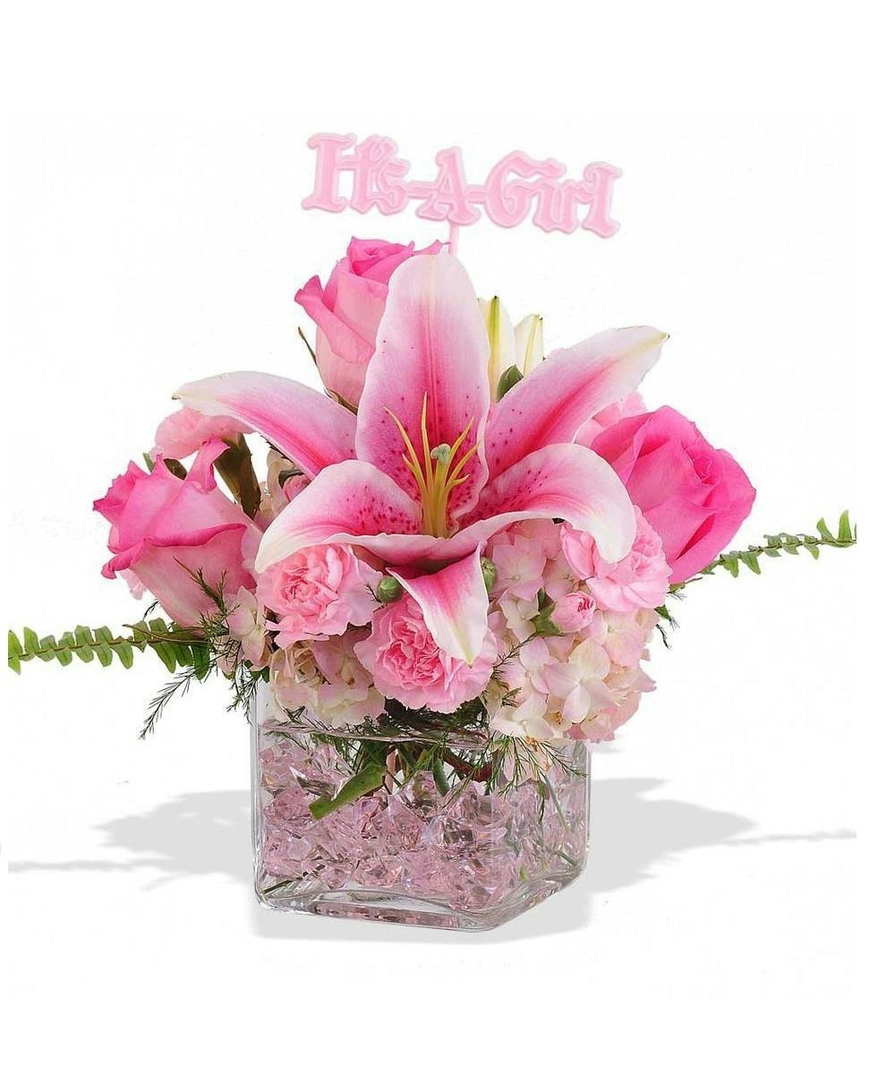 flowers for baby girl arrival