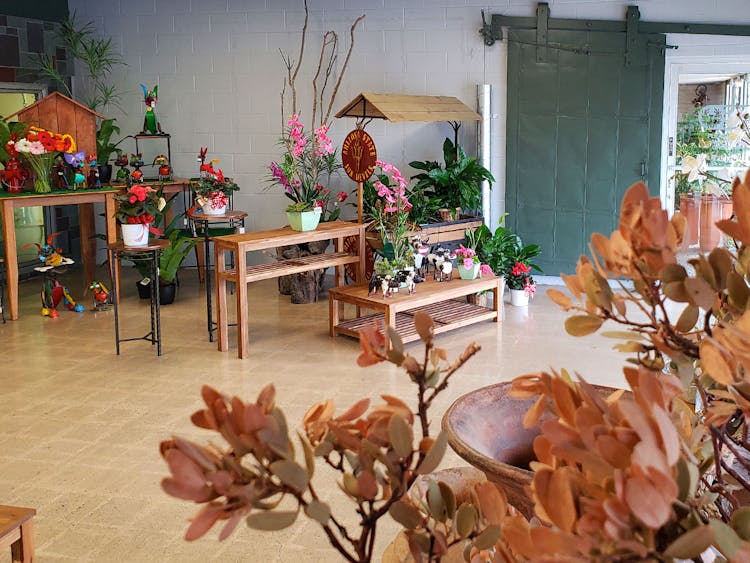 In addition to flowers and plants, Phoenix Flower Shop offers a range of gifts and decorations
